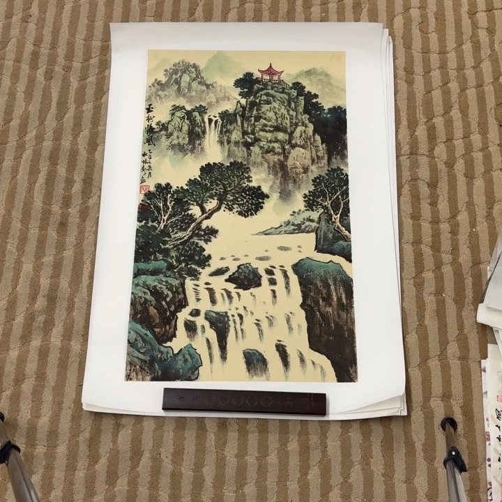 国画花鸟等多种形式
