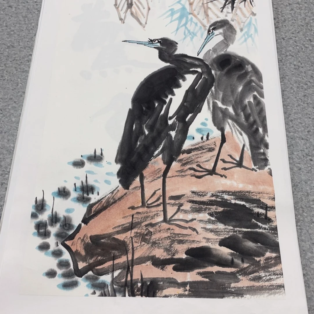 国画2平尺国画作品