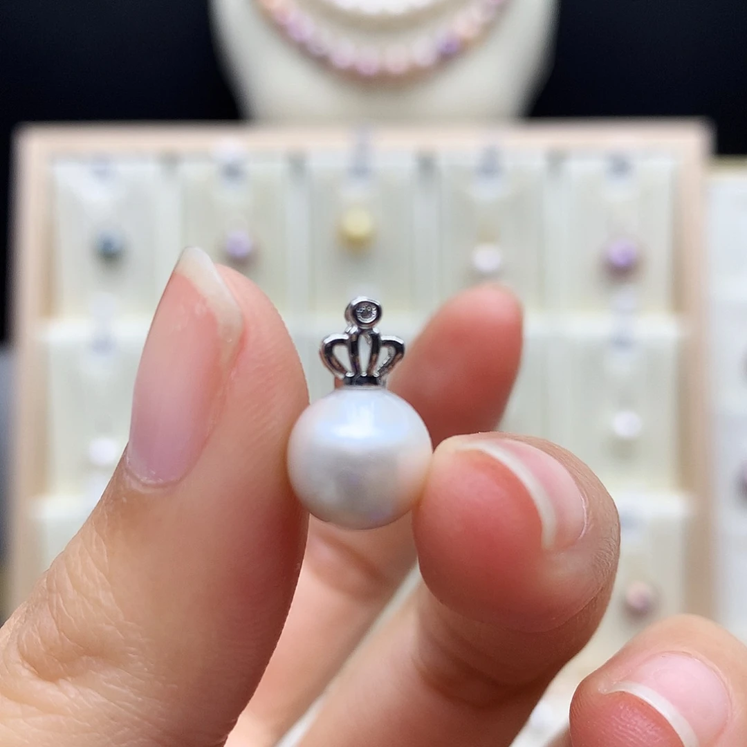 淡水珍珠合金颈饰