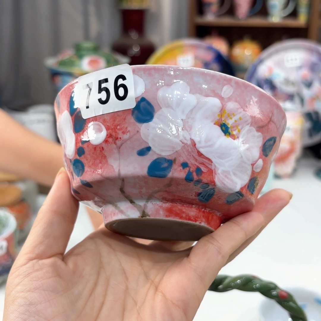 景德镇手绘高温釉下彩陶瓷茶具