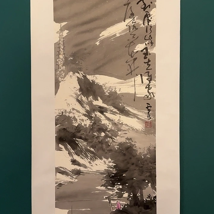 国画雷公老师作品画作