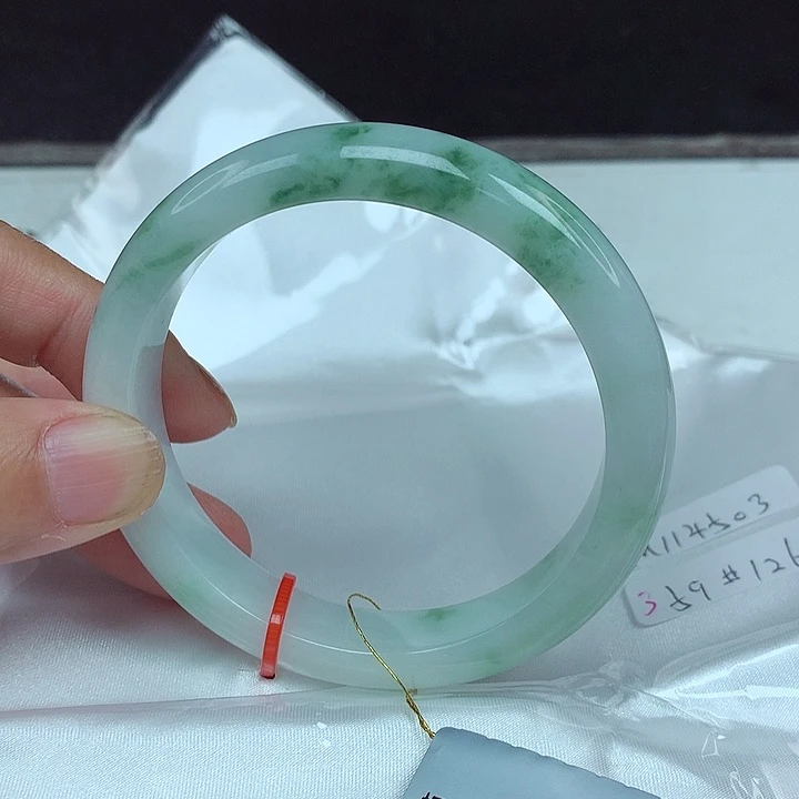 翡翠未镶嵌手镯59圈4503