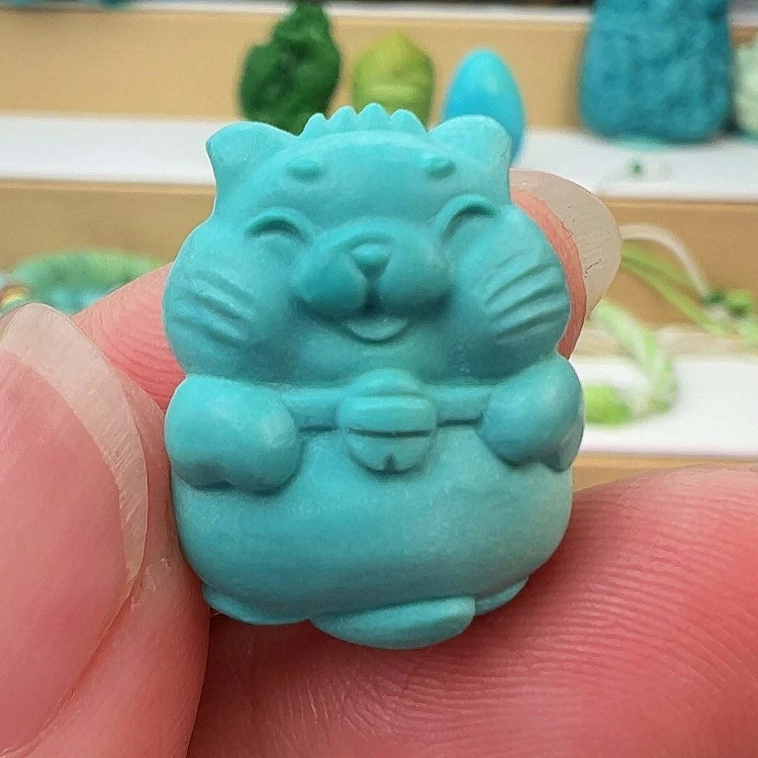 未镶嵌绿松石项链