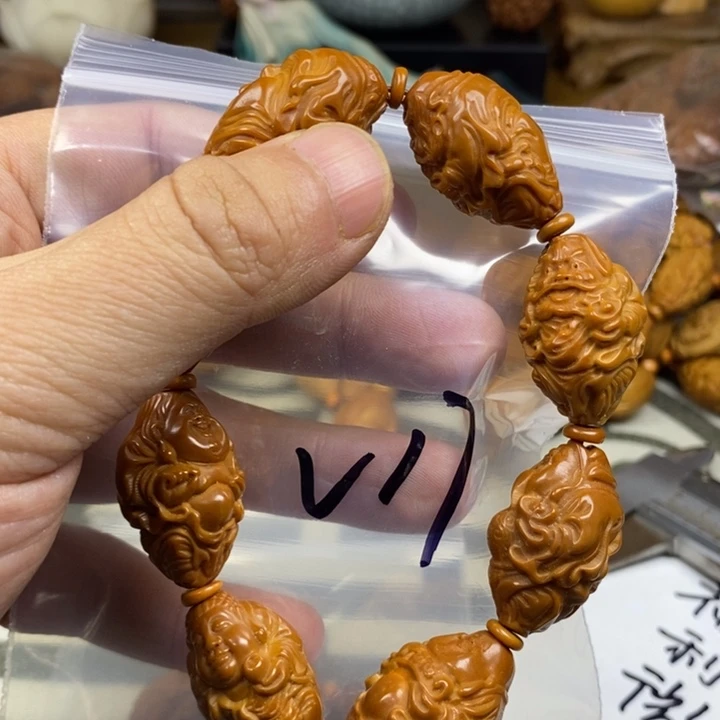 橄榄核手串/手链橄榄核雕工艺手串