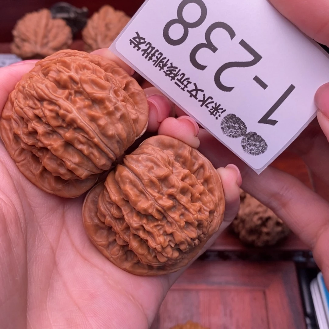 把件文玩核桃44四座楼