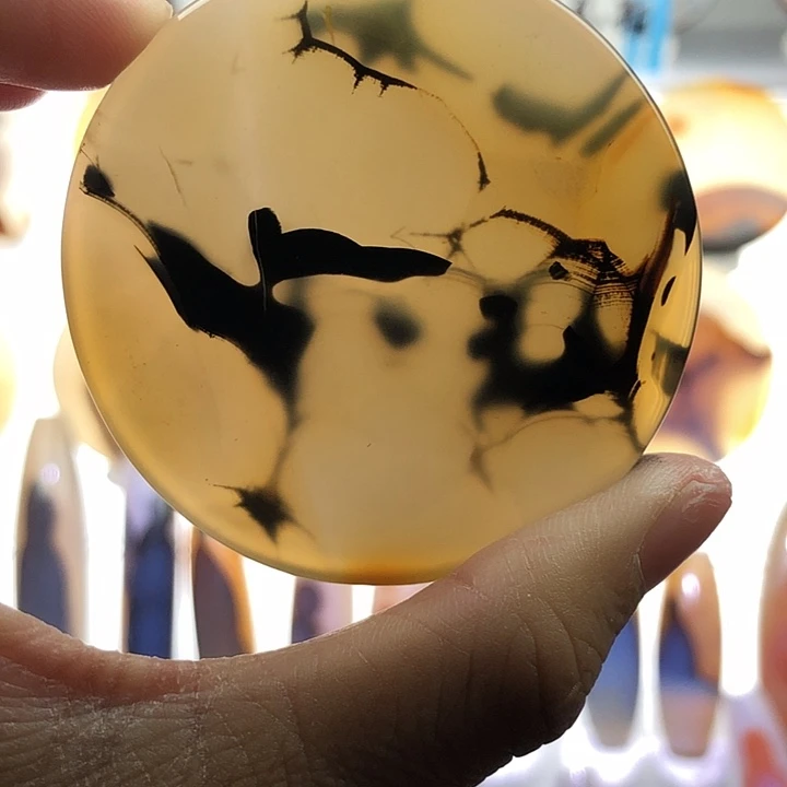 查罗石未镶嵌珠宝半成品66xia