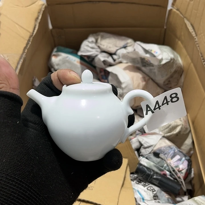 瓷片茶摆件工艺品摆件666