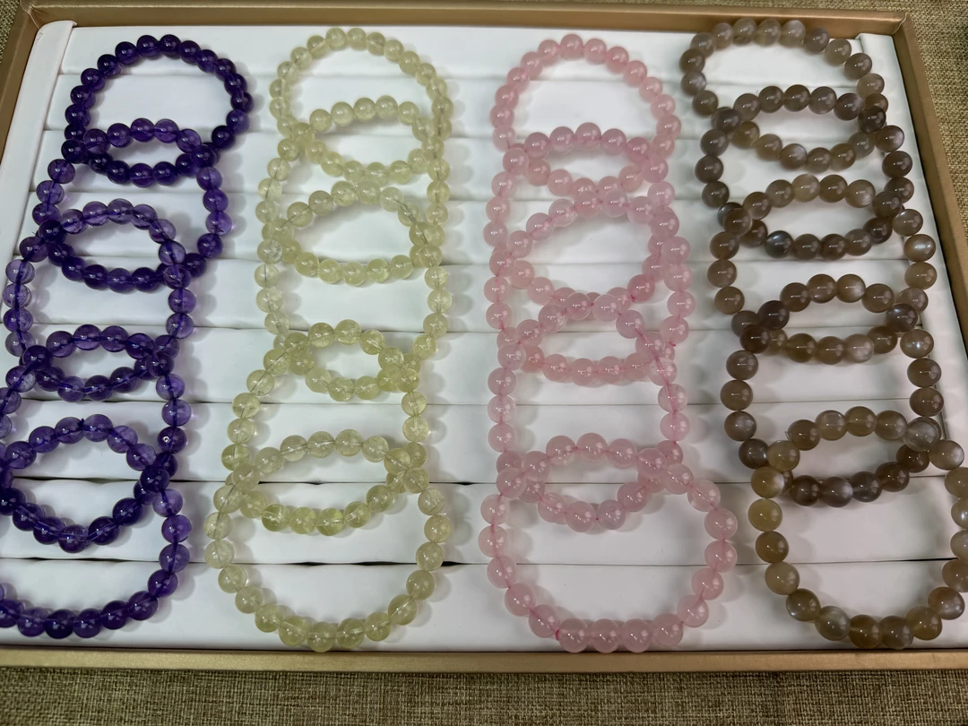 【好珠水晶】天然水晶手串 默认带瑕