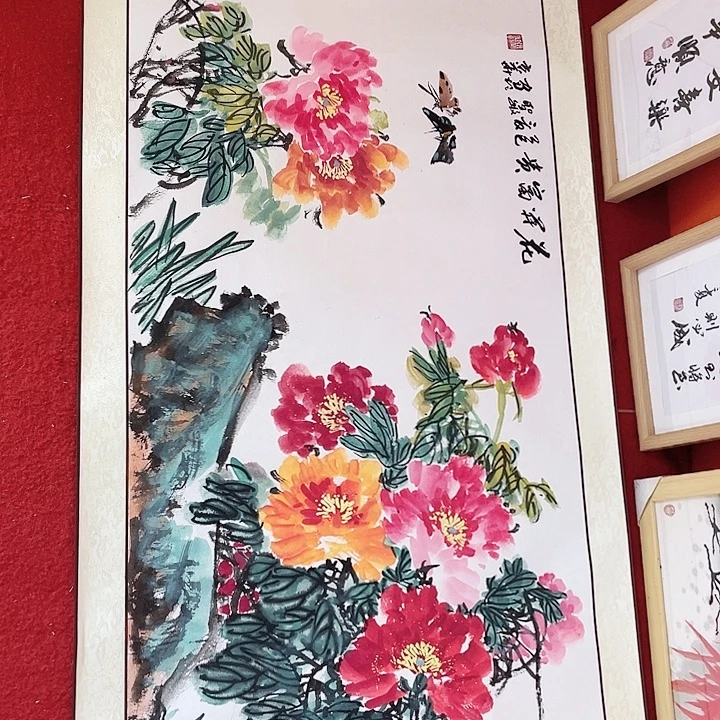 国画张圣敏先生纯手绘作品