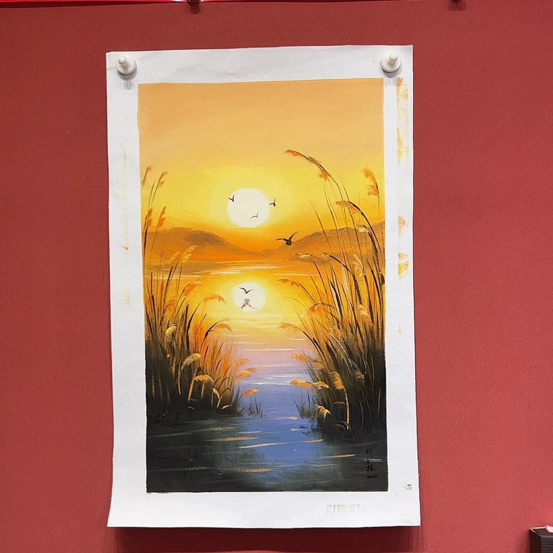 油画刘文桂油画作品