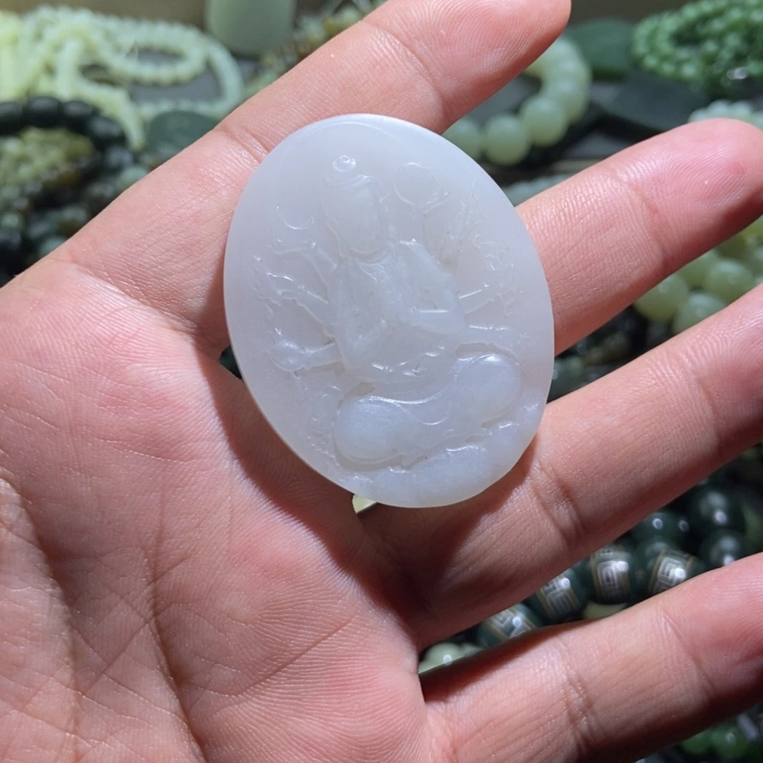和田玉（糖玉）未镶嵌项链