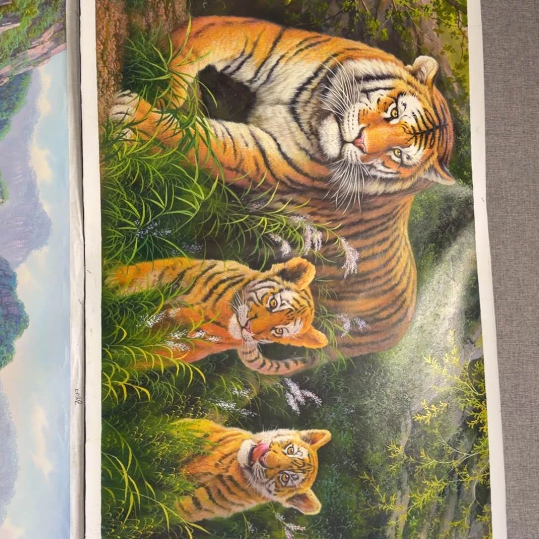 油画加油加油加油努力加油