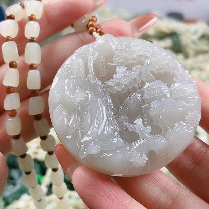 未镶嵌和田玉挂件