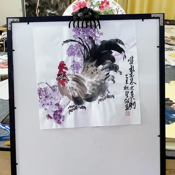 国画张圣敏先生纯手绘作品
