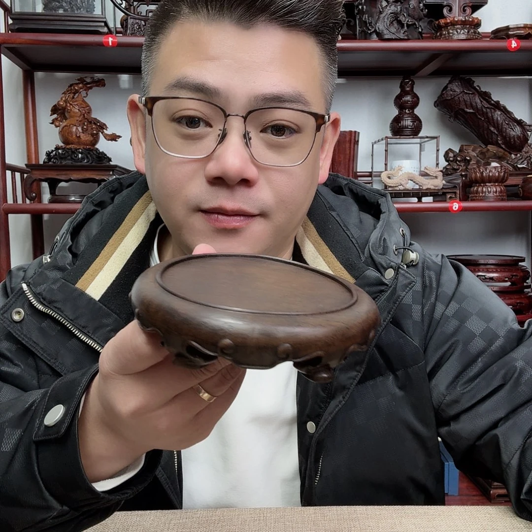 黑檀木工艺品底座