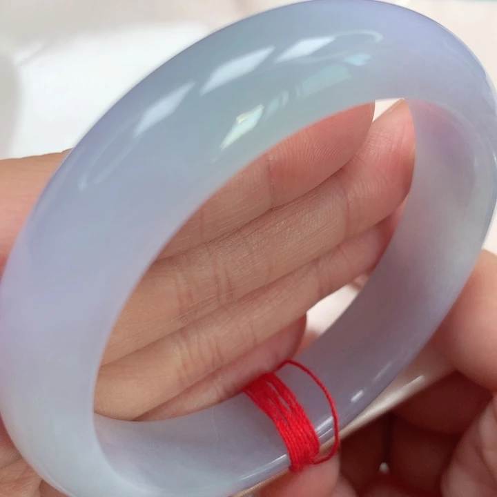 翡翠手镯未镶嵌冰胶紫