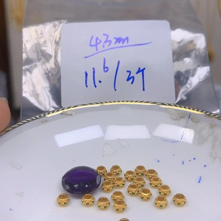 紫晶颈饰银S925镶嵌紫晶925镶嵌191