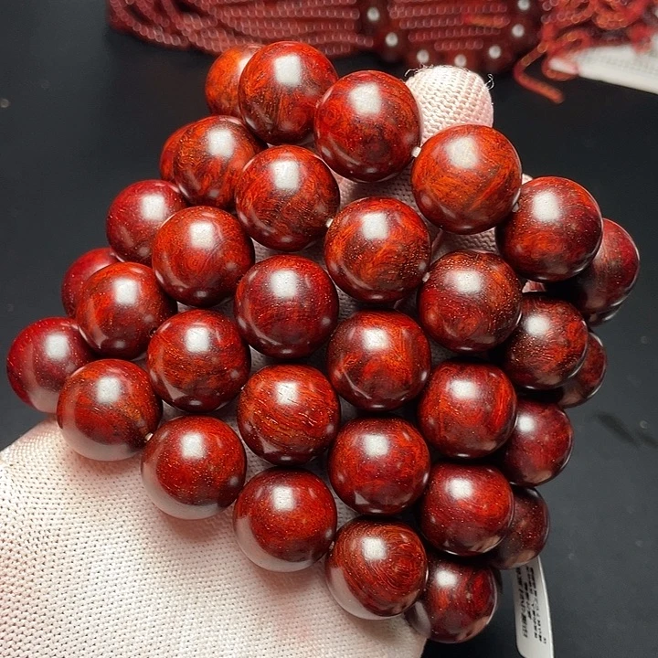 小叶紫檀手串/手链1.8帝王泥瘤疤水波鳞底5星