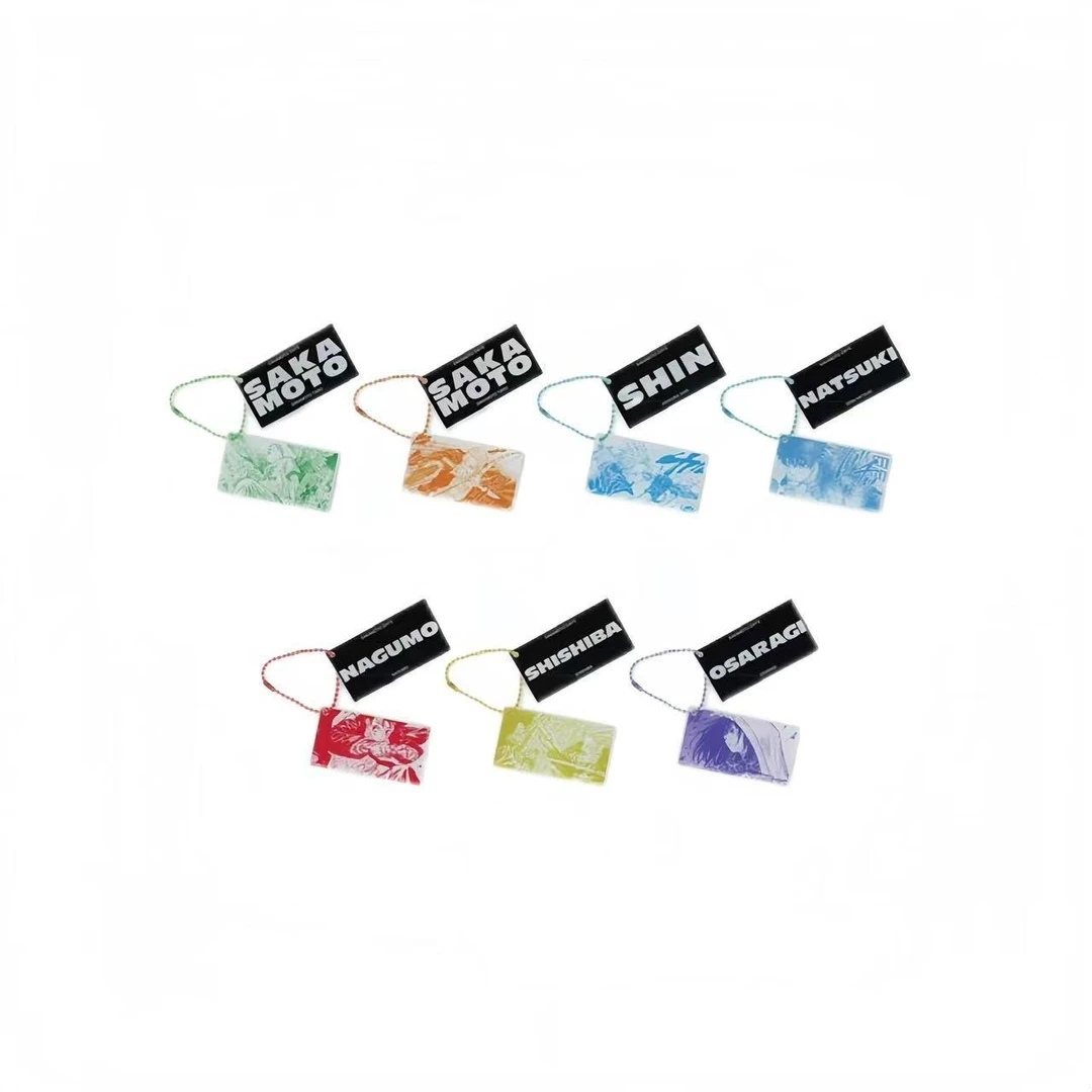 【坂本日常 】坂本JS限定亚克力方形挂件盲盒（日谷国现， 默认代拆）