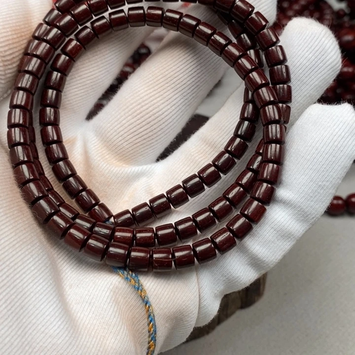 小叶紫檀手串/手链5.1/5.6/120颗（全龙麟特价）