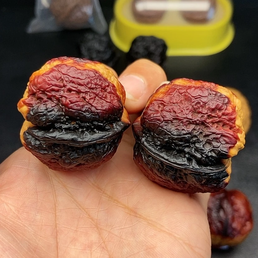 【闪购商品】把件文玩核桃39尺蝴蝶蟾
