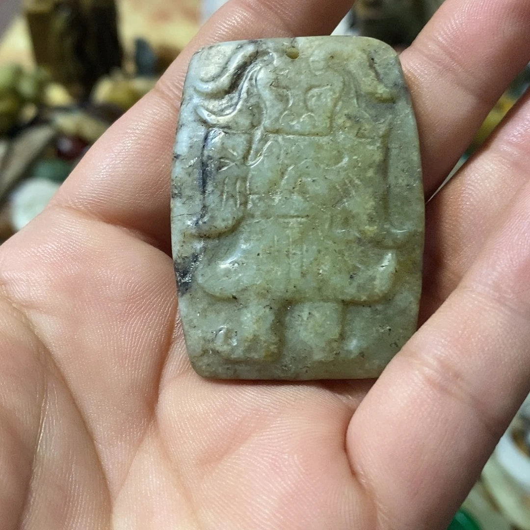 和田玉（糖玉）未镶嵌挂件