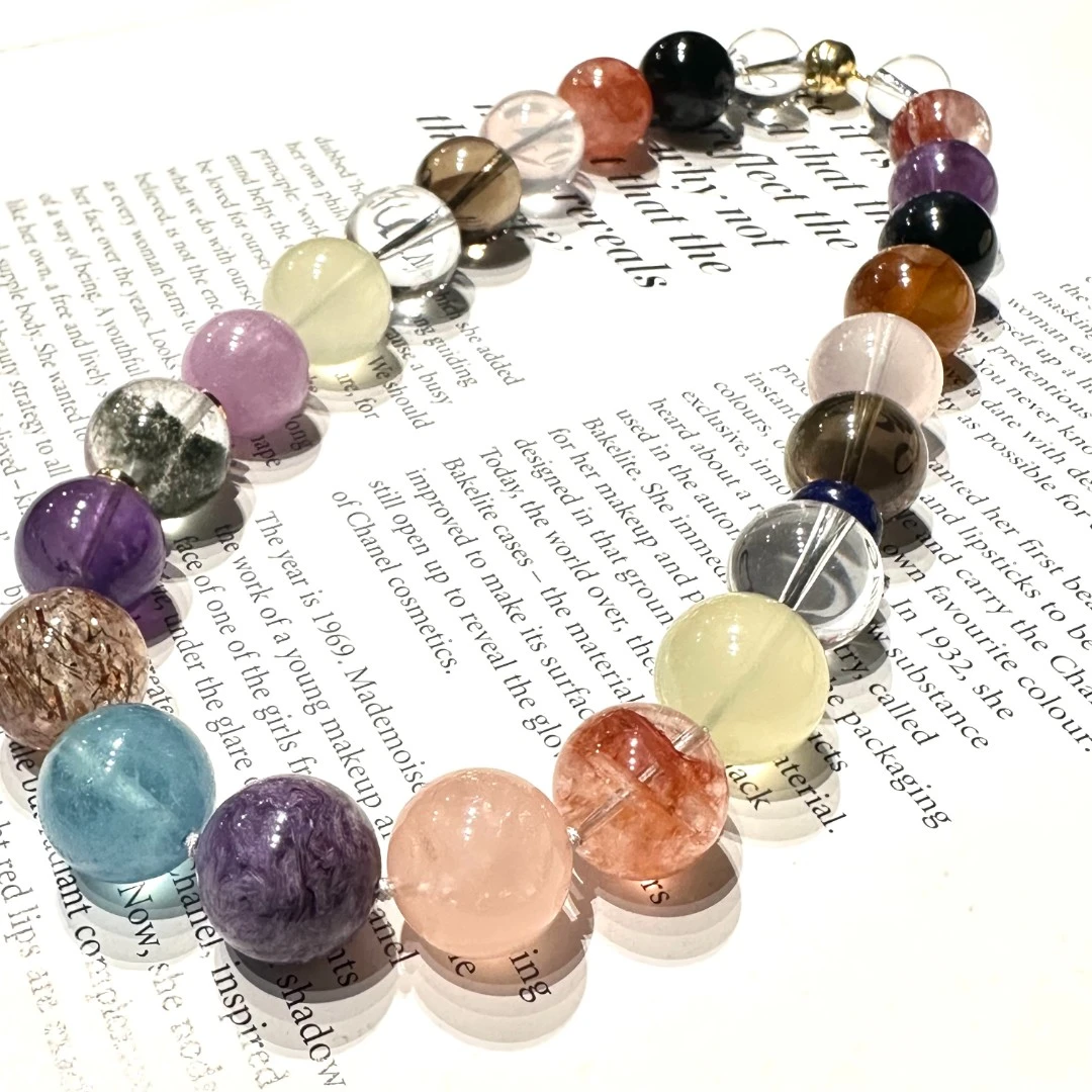 【毕加索】多宝水晶项链 多样性发其一15-17MM/KW54003