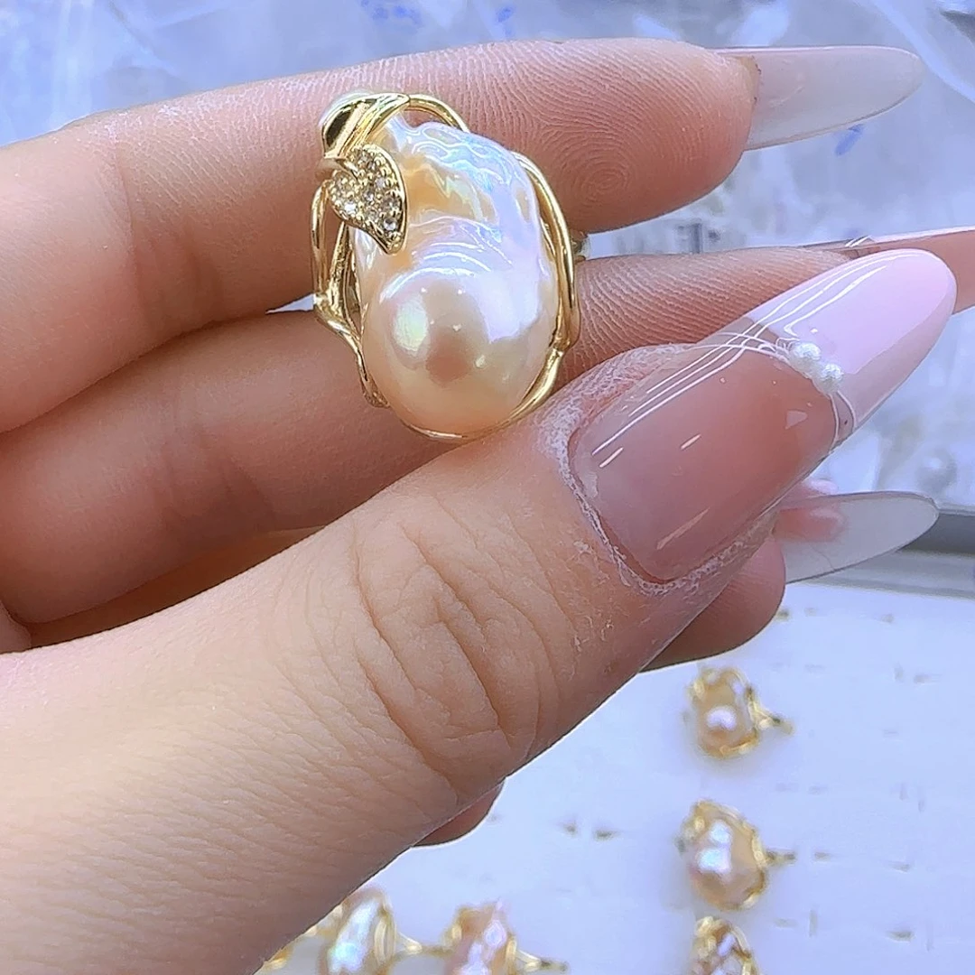 未镶嵌4 15淡水珍珠