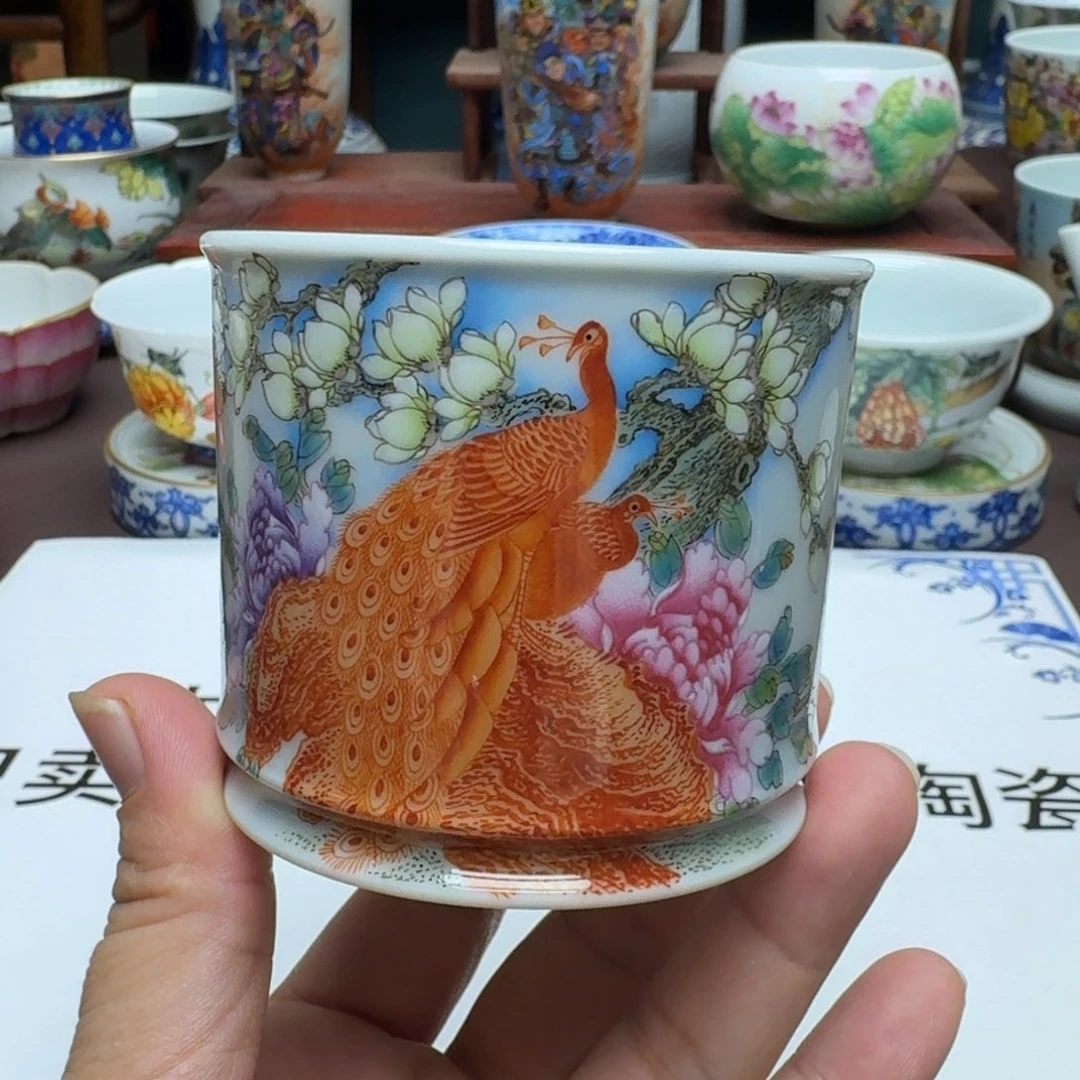 景德镇手工手绘展示