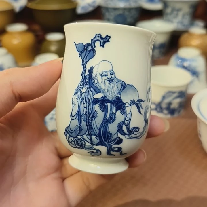 星***笑景德镇全手绘主人杯