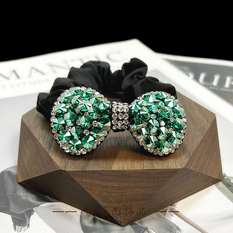 【LXX靓西西】8395 轻奢满钻时尚高弹力气质面膜发圈