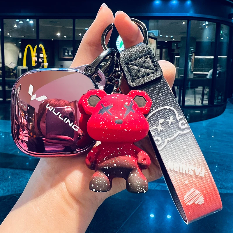 新款五菱缤果钥匙保护套全包五菱Airev晴空防摔壳缤果PLUS男女扣