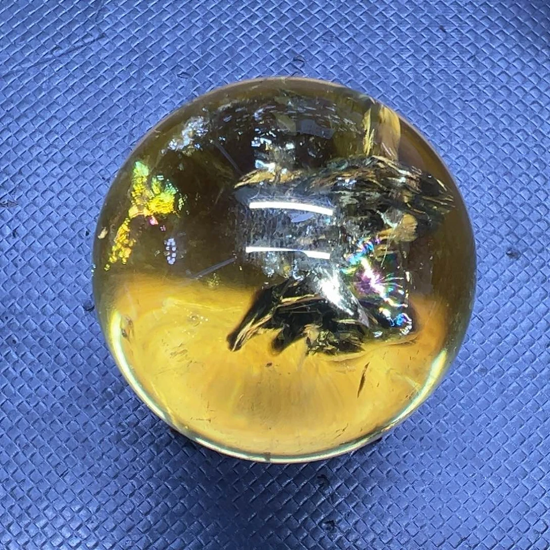 未镶嵌水晶珠宝半成品H3444黄水晶橙子