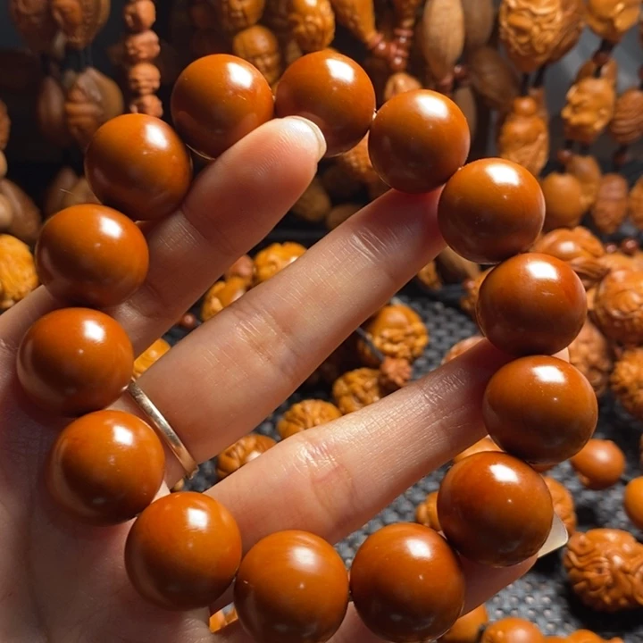 吊坠橄榄核精品光珠