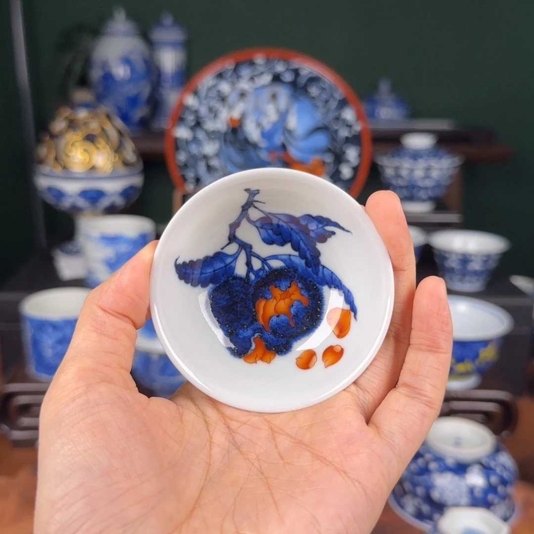 杯洪印慕明毛栗子杯