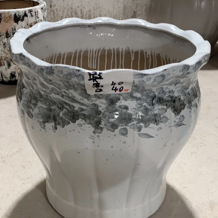 【闪购商品】红陶高温陶瓷花盆默认瑕疵