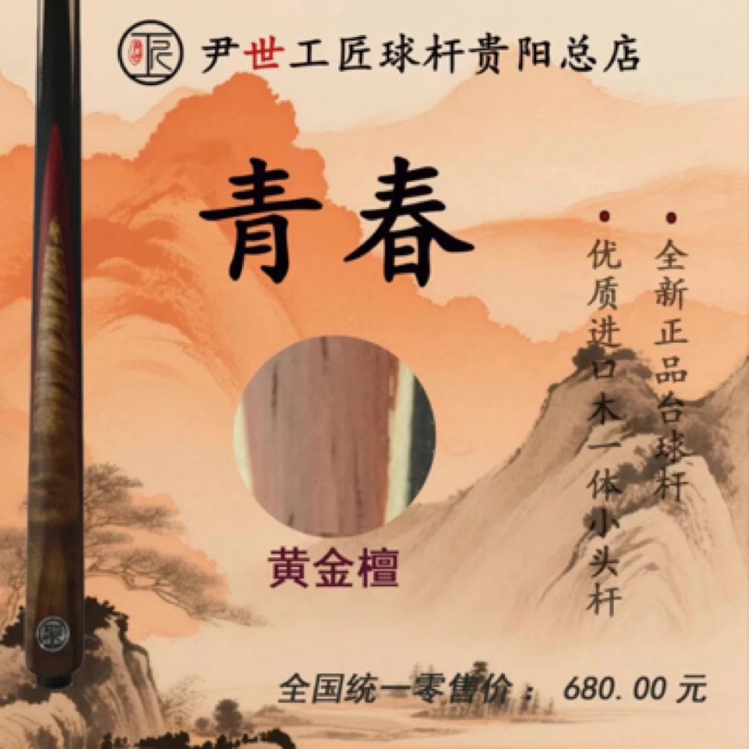 尹世工匠台球杆 青春球杆套装