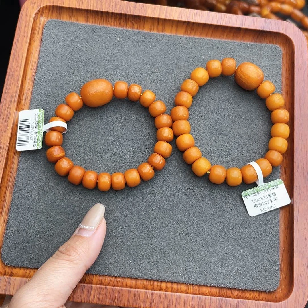 琥珀手链未镶嵌10m 多样性发其一