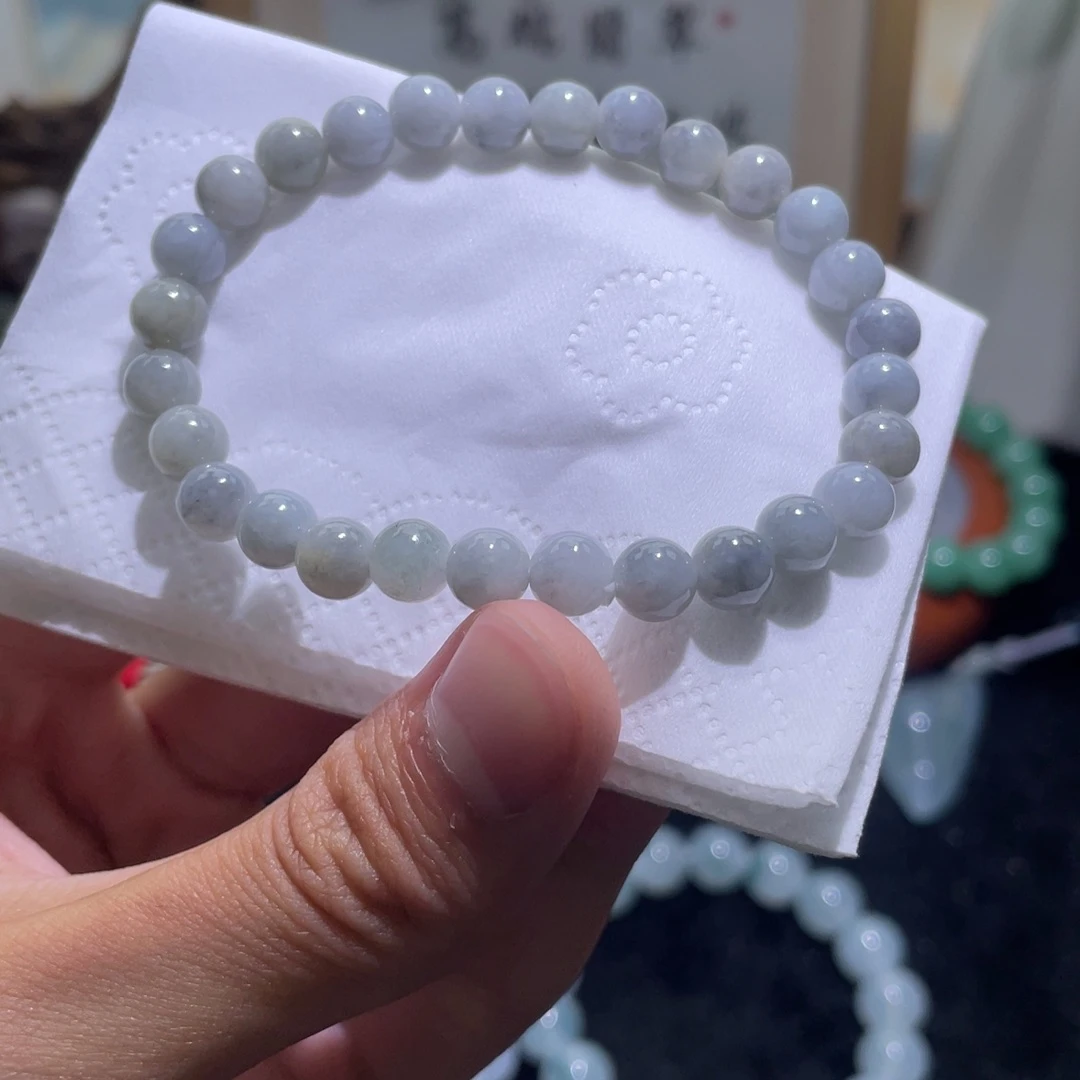 未镶嵌手链翡翠手串