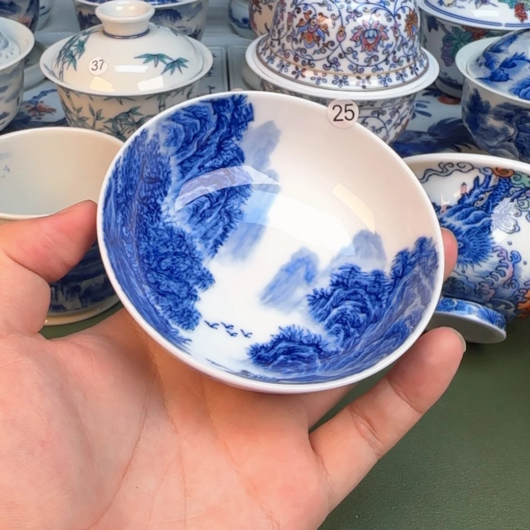 彦祖纯手工手绘茶具25