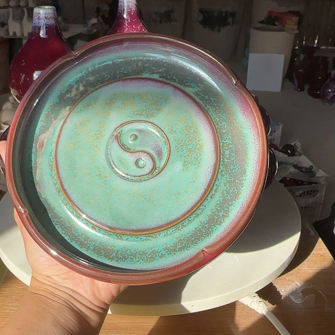 摆件陶郑家钧瓷摆件微瑕