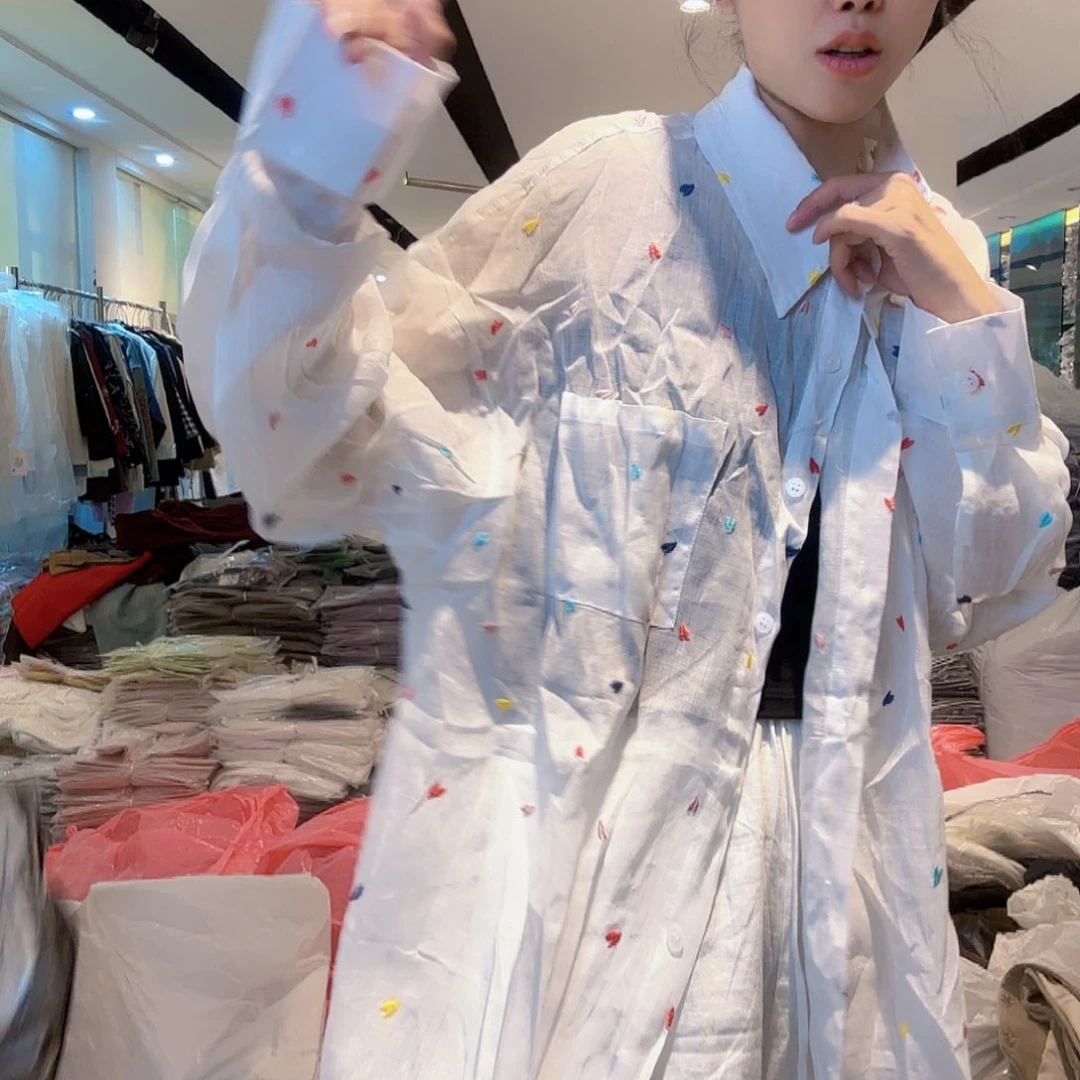 麻料上衣衬衫135斤