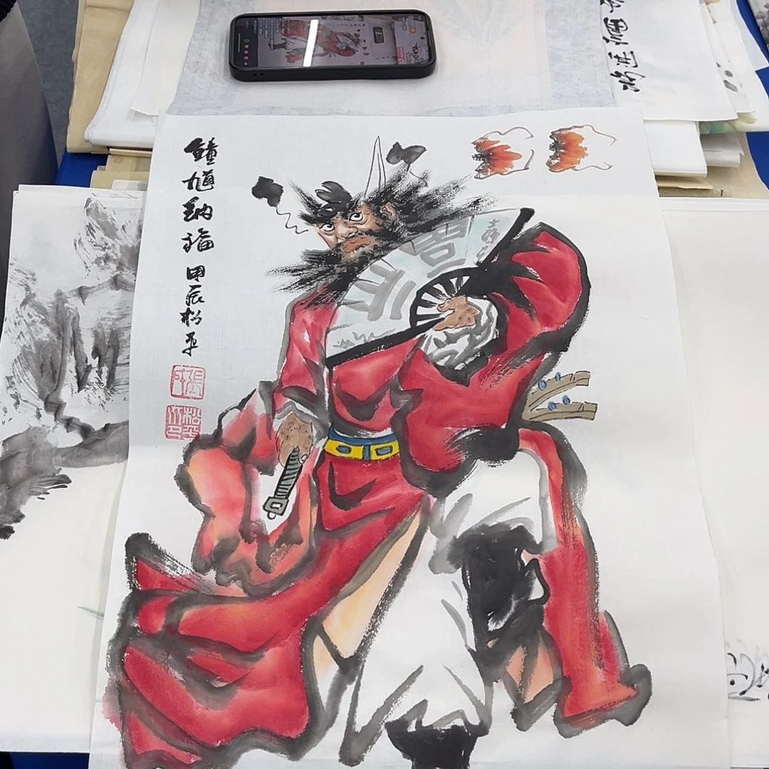 国画纯手绘作品欣赏