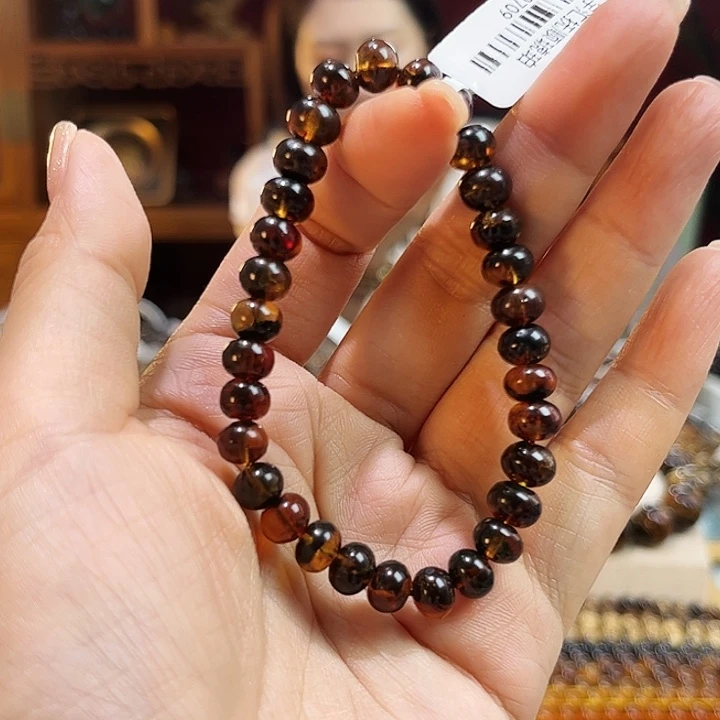 未镶嵌琥珀裸石抚顺琥珀七10709