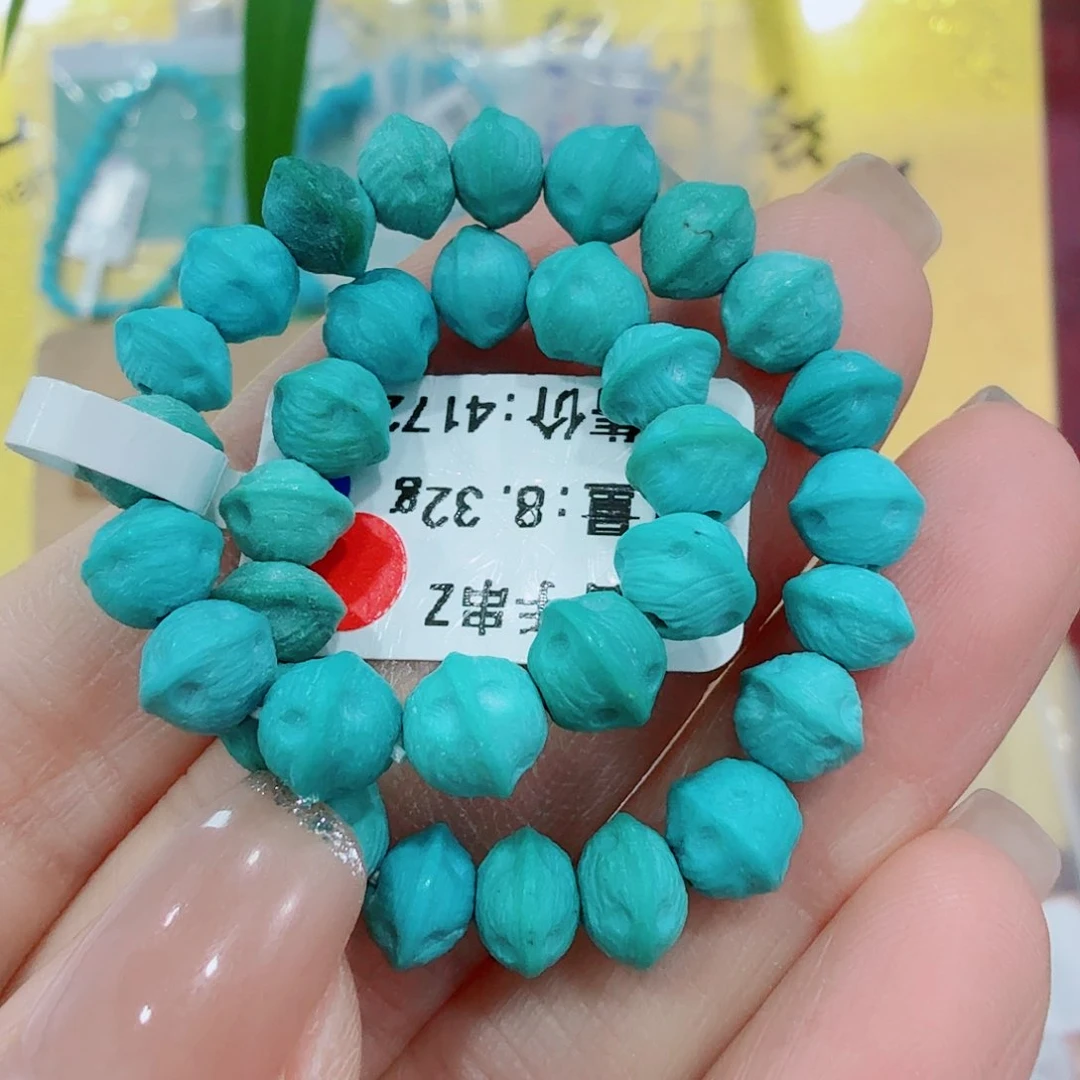 未镶嵌绿松石珠宝奇石