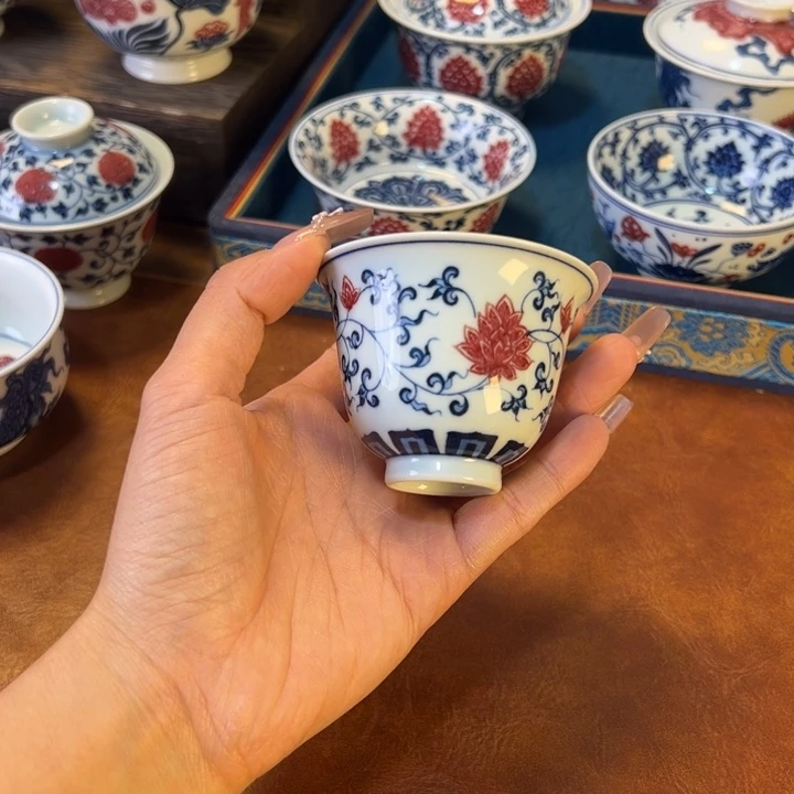 瓷片景德镇陶瓷手工手绘