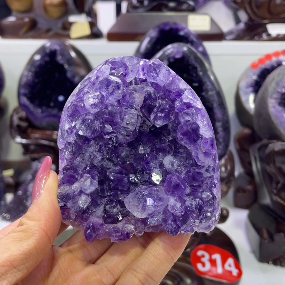 未镶嵌大型摆件（非配饰）紫晶