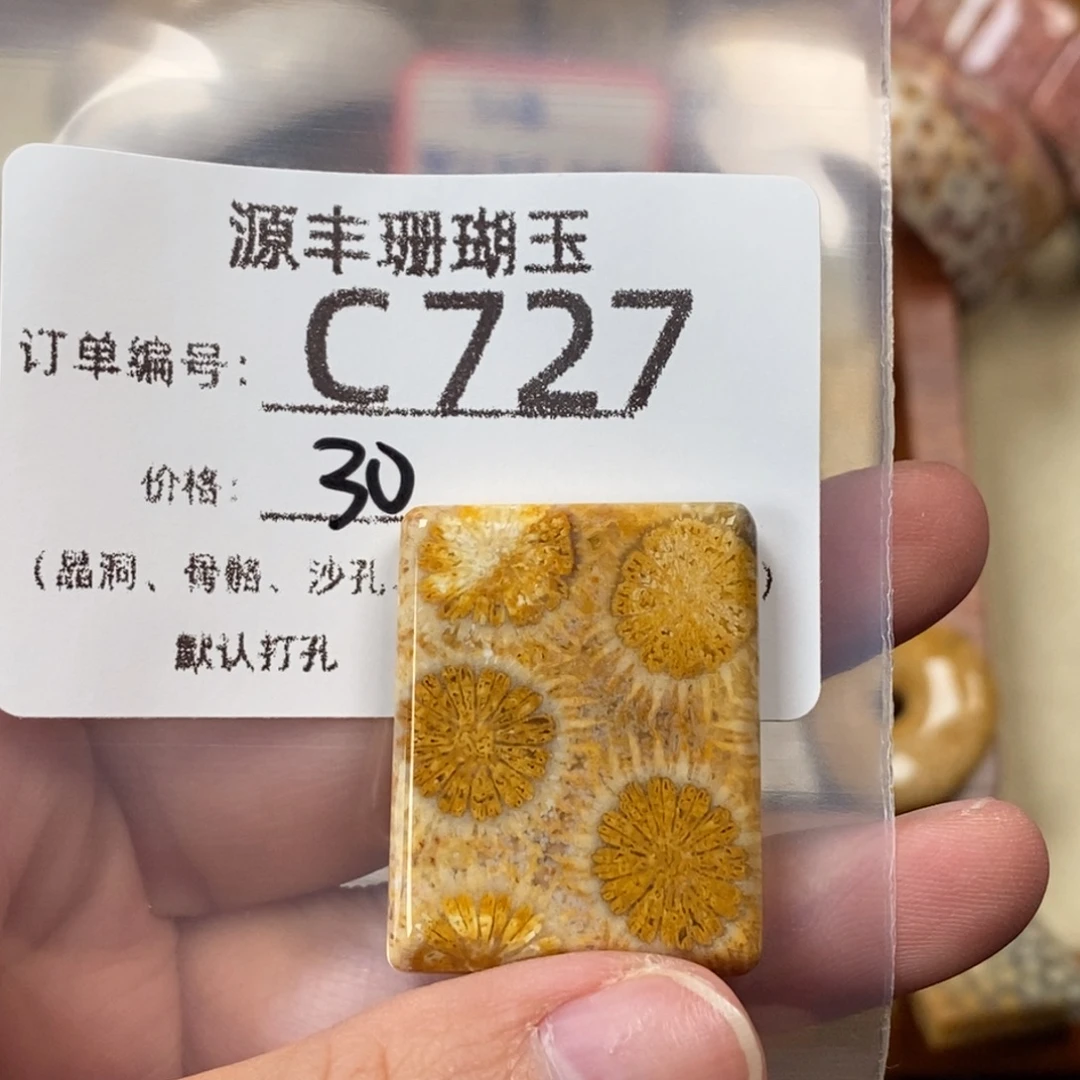大***行硅化玉未镶嵌颈饰