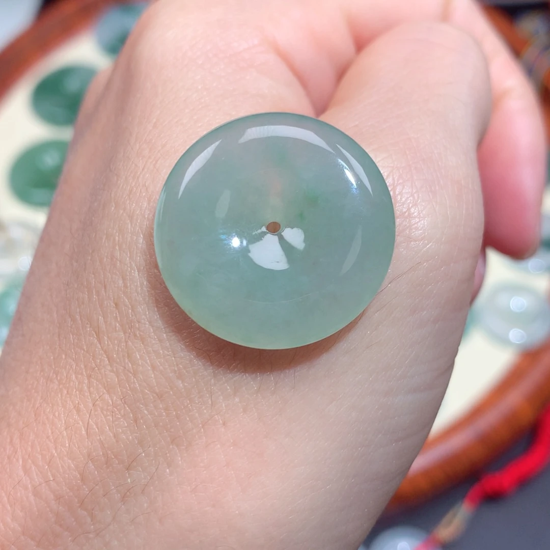 @****翡翠未镶嵌颈饰翡翠吊坠