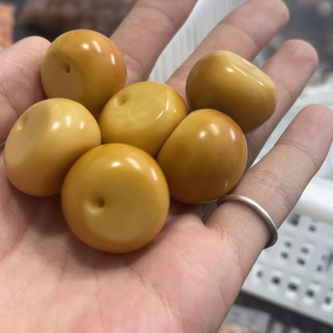 吊坠白玉菩提b27/6颗微瑕